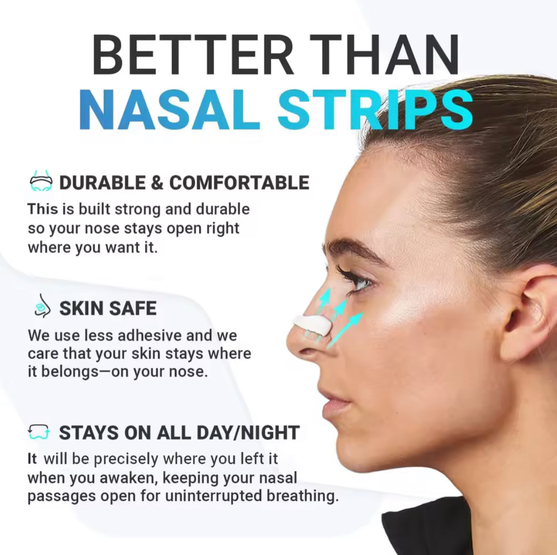 Magnetic Anti Snore Nose Clip, Nasal Breathing Dilators Starter Kit, Breathing Magnetic Nasal Strip Magnetic Anti Snore Nose Clip, Nasal Breathing Dilators Starter Kit, Breathing Magnetic Nasal Strip